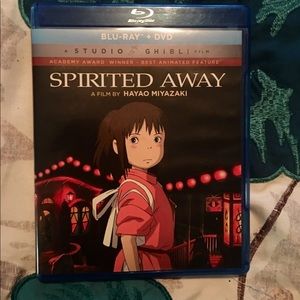Spirited away dvd